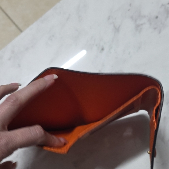 LV Brown and Orange Monogram Wallet - Picture 5 of 16